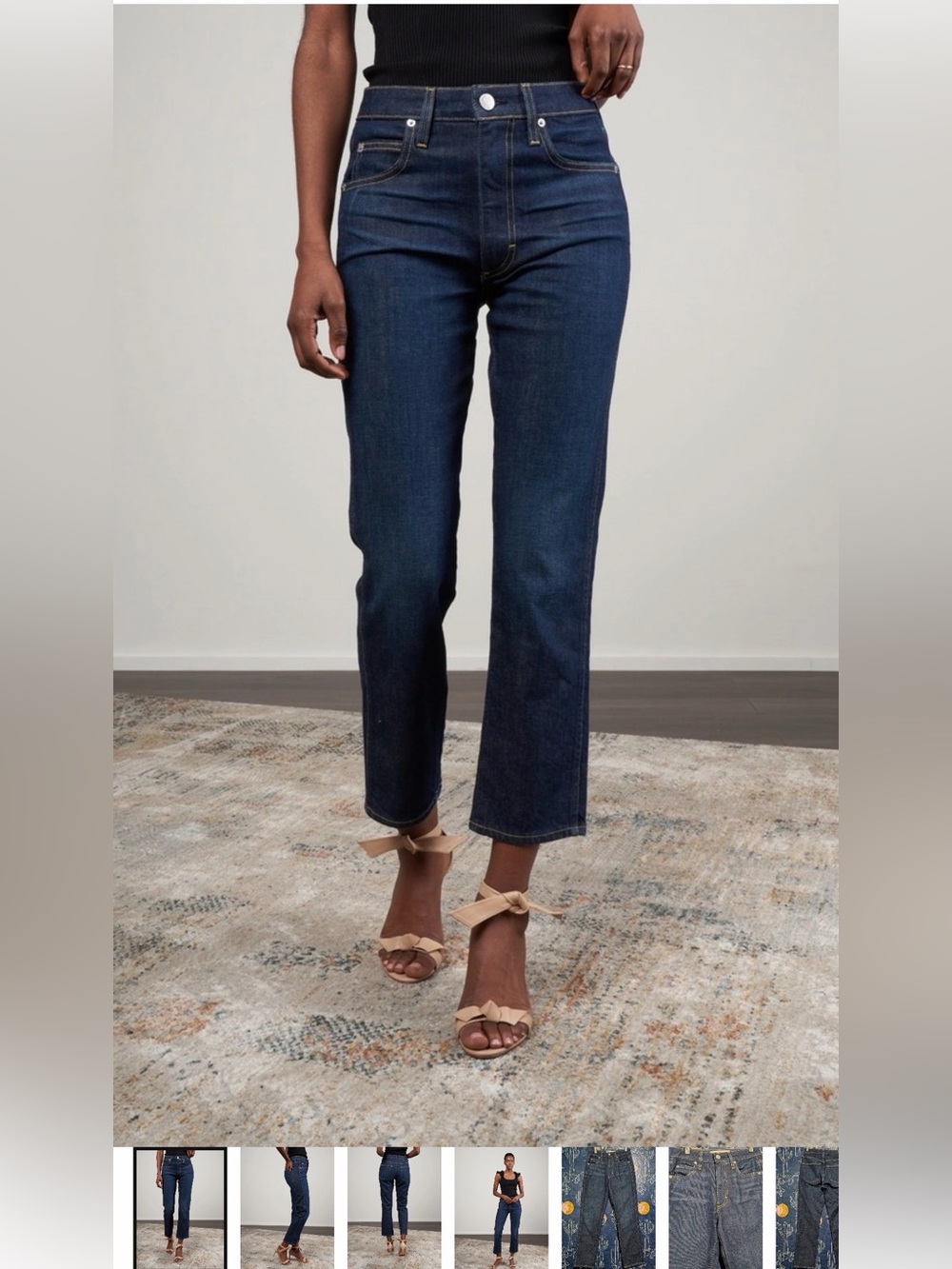 Amo Chloe Crop Daydream Jeans